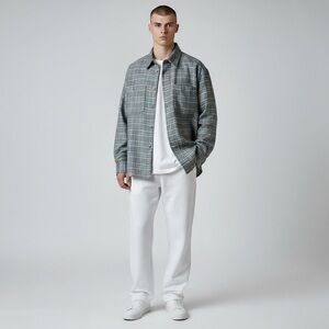 Silversilk Plaid‎ Button Down Shirt